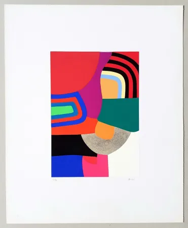 Serigrafía Burri - Serigrafia 4