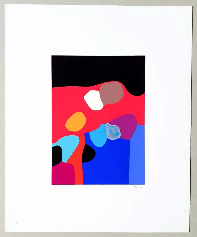 Serigrafía Burri - Serigrafia 6