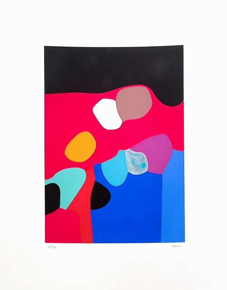 Serigrafía Burri - Serigrafia 6