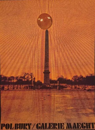 Litografía Bury - '' Cinétisation ''