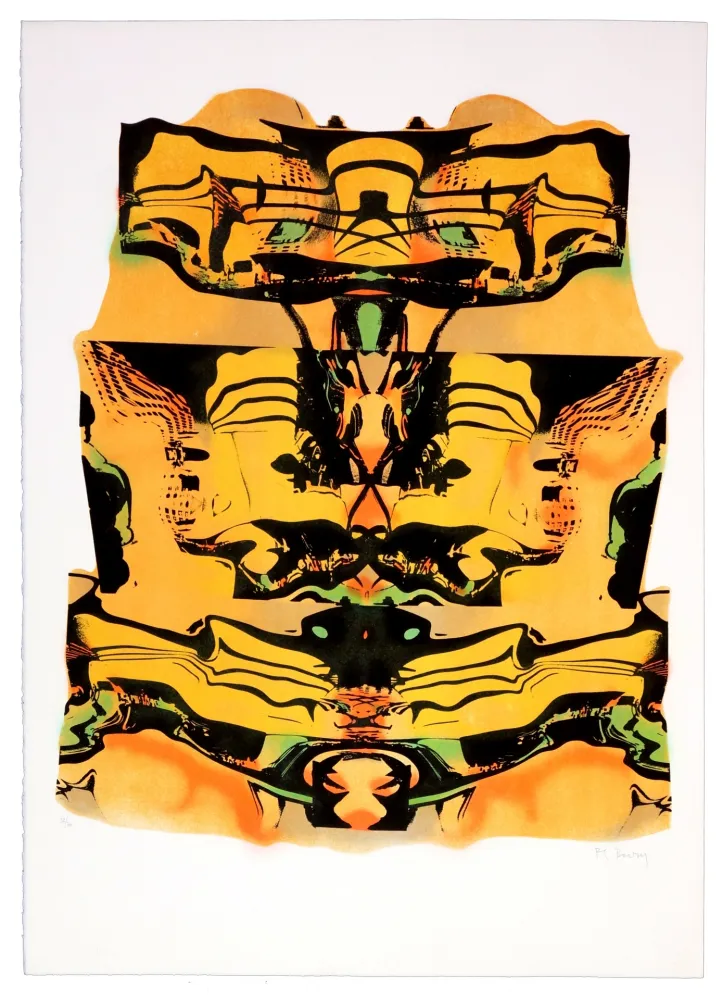 Litografía Bury - Guggenheim