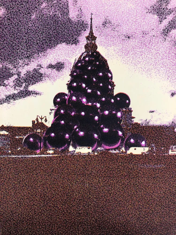 Litografía Bury - Paris,