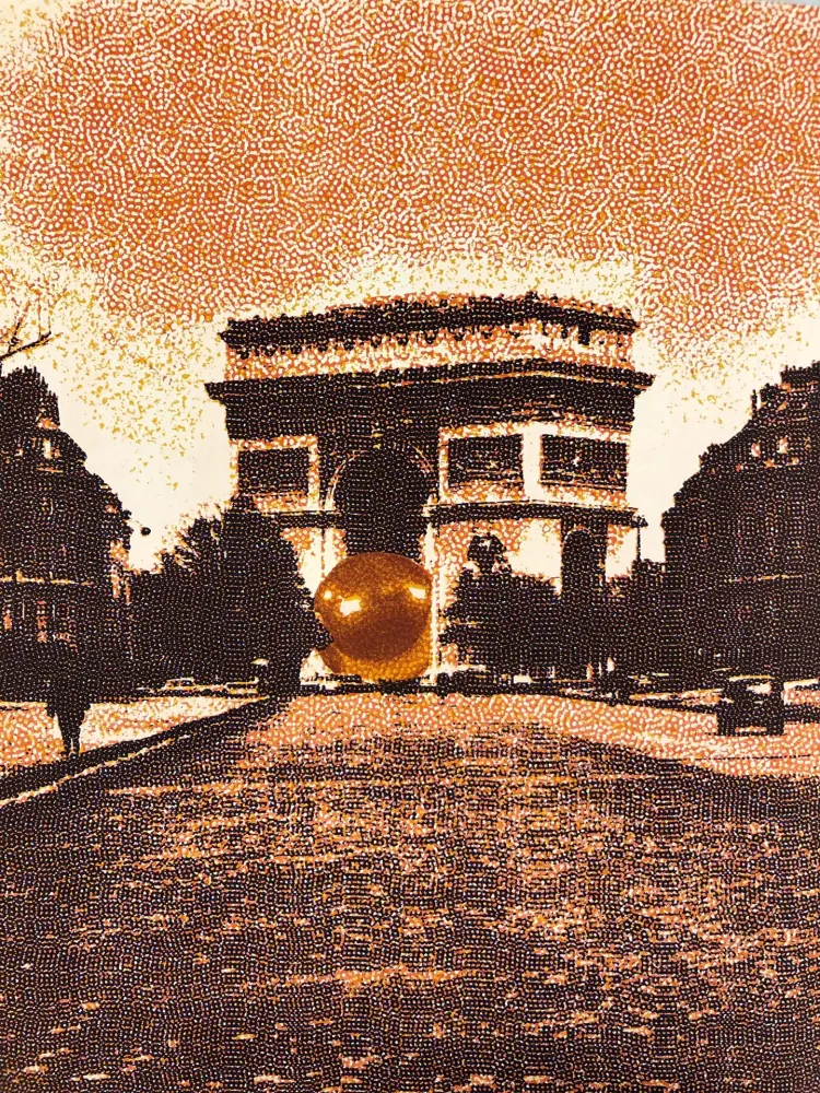 Litografía Bury - Paris,