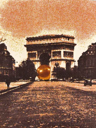 Litografía Bury - Paris,