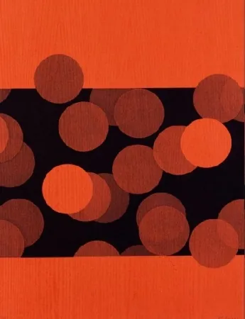 Aguafuerte Bury - Vingt-quatre disques entre deux