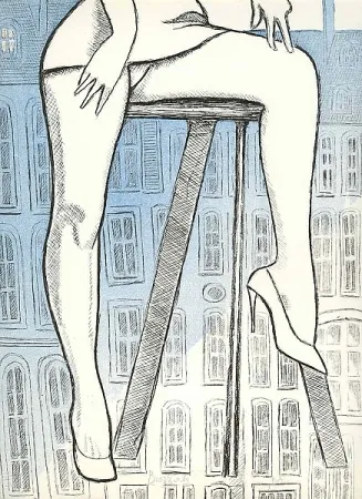 Aguafuerte Y Aguatinta Buzzati - Senza titolo