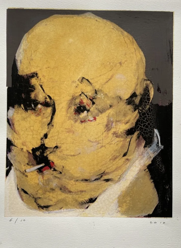 Serigrafía Cabellut - Al la Mesa - series of four screenprints