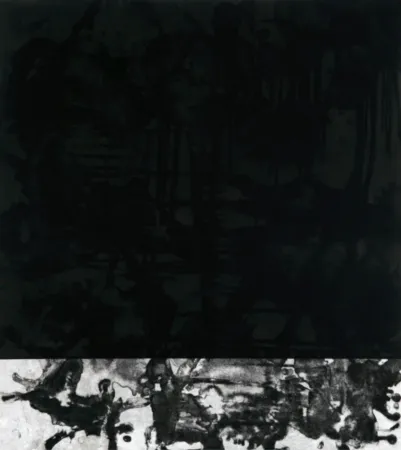 Aguatinta Cabrita Reis - E as estrelas do céu cairam na terra....I