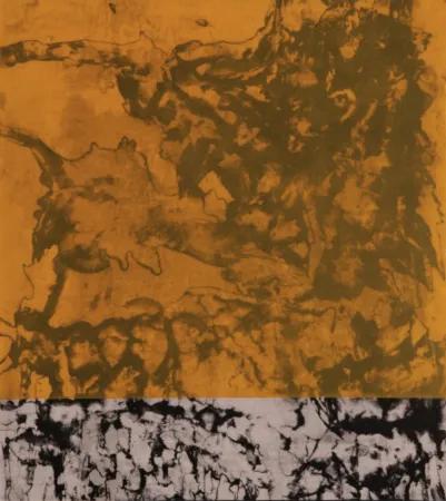 Aguatinta Cabrita Reis - E as estrelas do céu cairam na terra....II