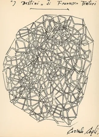 Libro Ilustrado Cagli - I Destini alternati agli Intercalari di Corrado Cagli