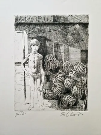 Aguafuerte Calandri - Anguria