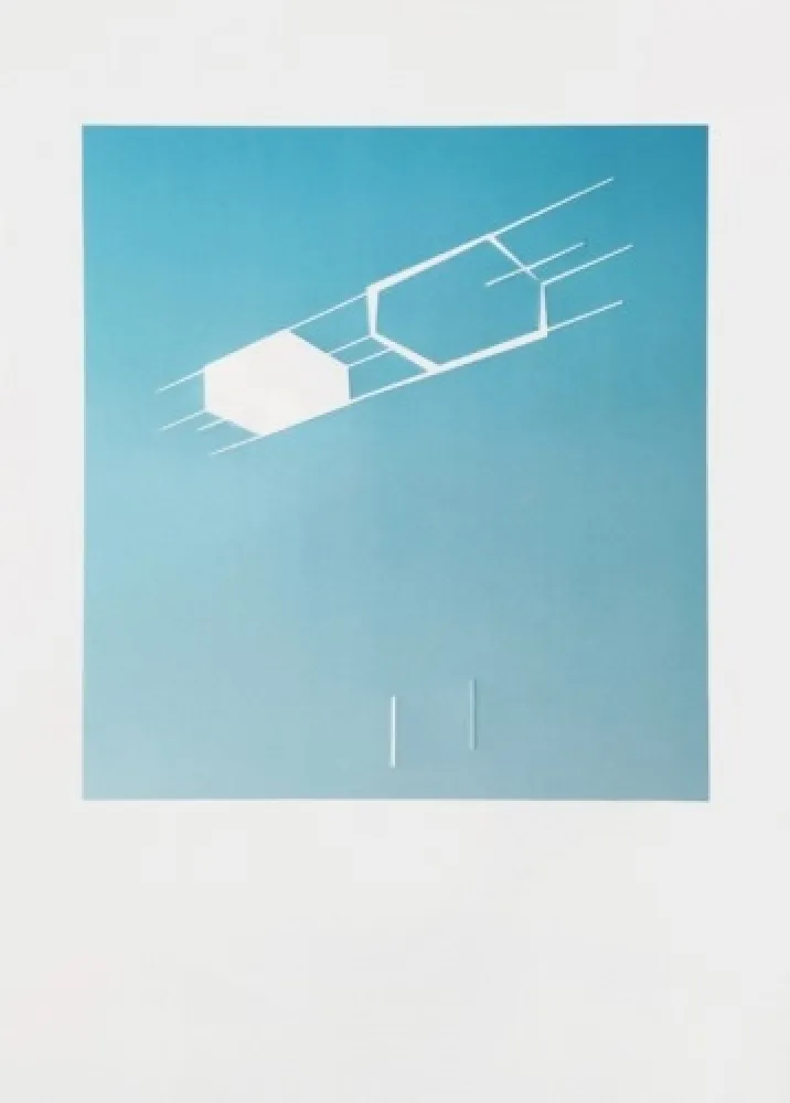 Litografía Caldas - Waltercio Caldas WC 56 8