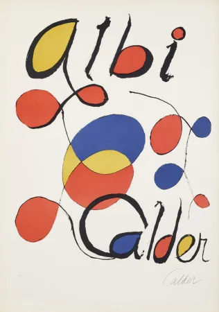 Litografía Calder - Albi