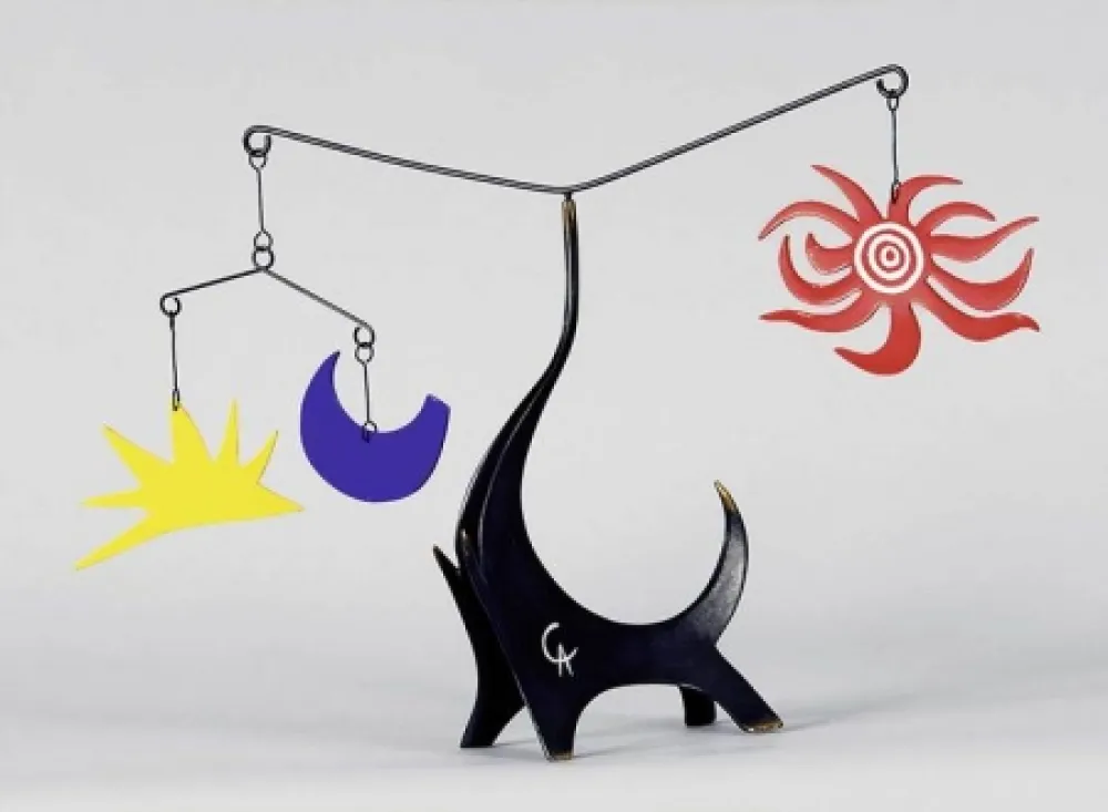 Litografía Calder - Black Elephant