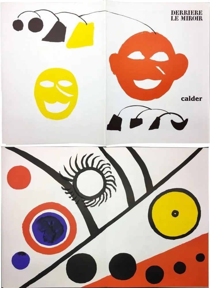 Libro Ilustrado Calder - CALDER. Derrière Le Miroir n° 221. 7 lithographies originales (1976)