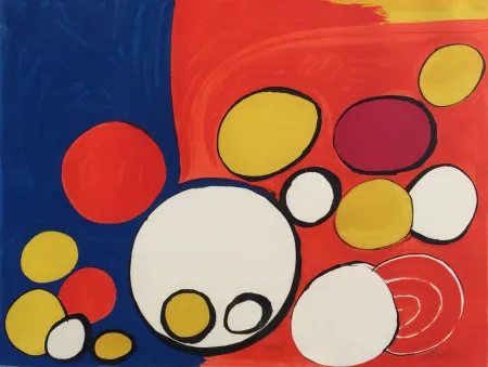 Litografía Calder - Circle with Eyes - Our Unfinished Revolution