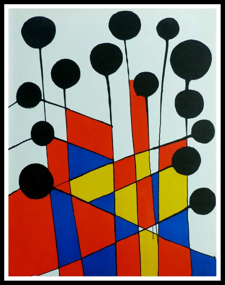 Litografía Calder - COMPOSITION 