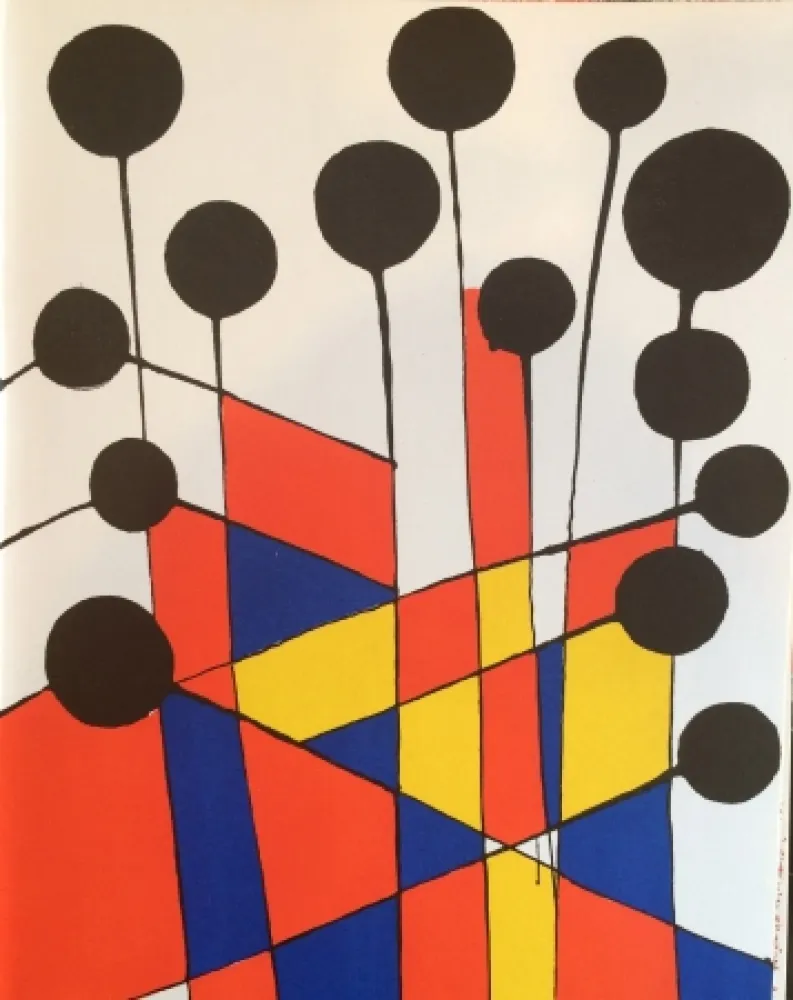 Litografía Calder - Composition