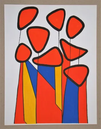 Litografía Calder - Composition