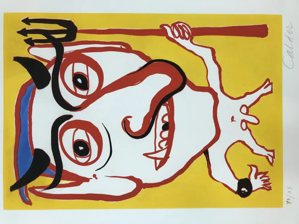 Aguafuerte Y Aguatinta Calder - Constantin Tacou