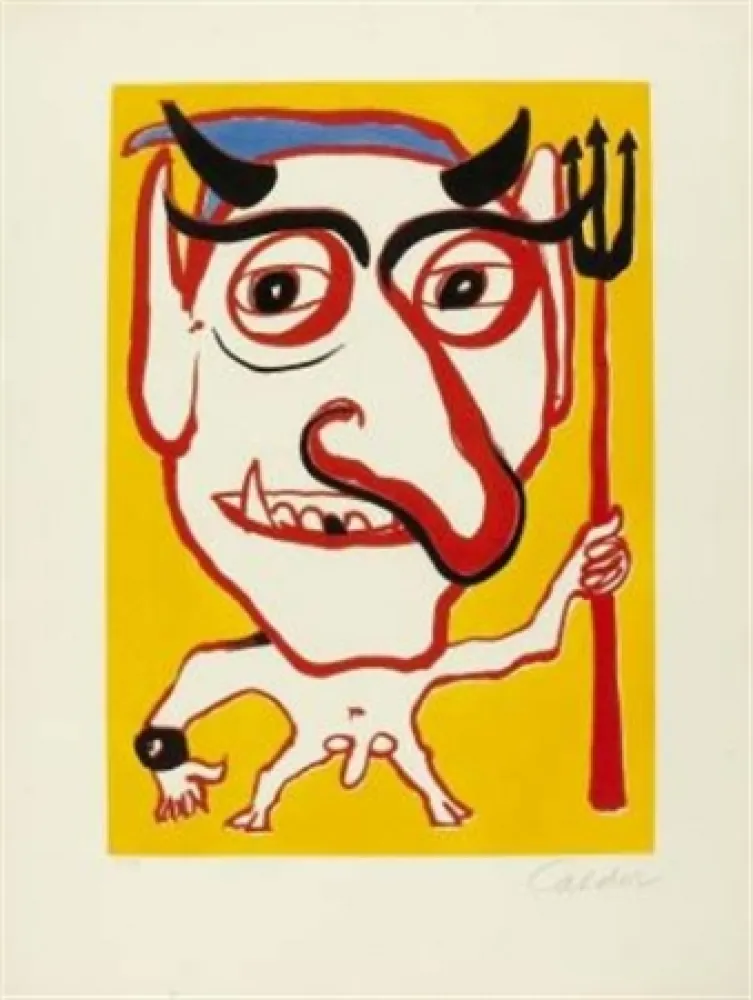 Aguafuerte Y Aguatinta Calder - Constantin Tacou