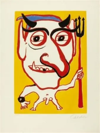 Aguafuerte Y Aguatinta Calder - Constantin Tacou