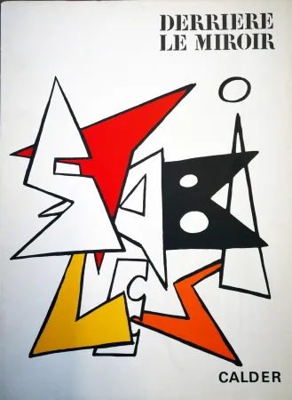 Libro Ilustrado Calder - Derriere le Miroir n. 141