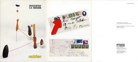 Libro Ilustrado Calder - DERRIÈRE LE MIROIR N°248: 30 mobiles, stabiles et machines motorisées (1981).