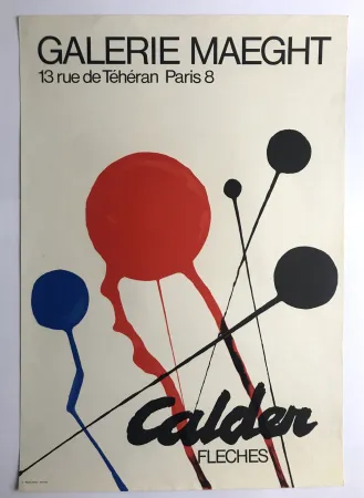 Cartel Calder - Galerie Maeght