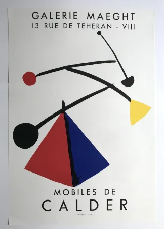 Cartel Calder - Galerie Maeght