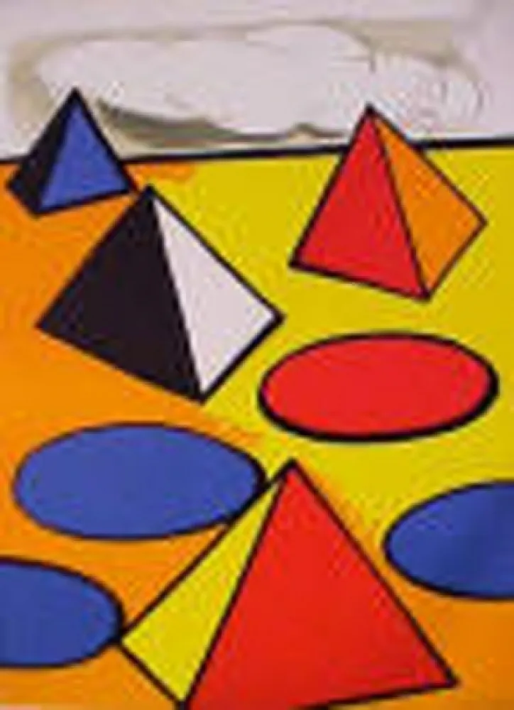 Litografía Calder - La Piege