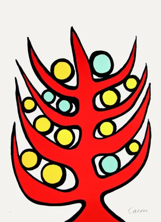 Litografía Calder - L’albero del bene e del male