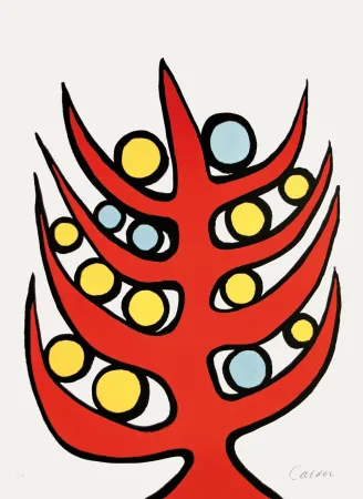 Litografía Calder - L’albero del bene e del male