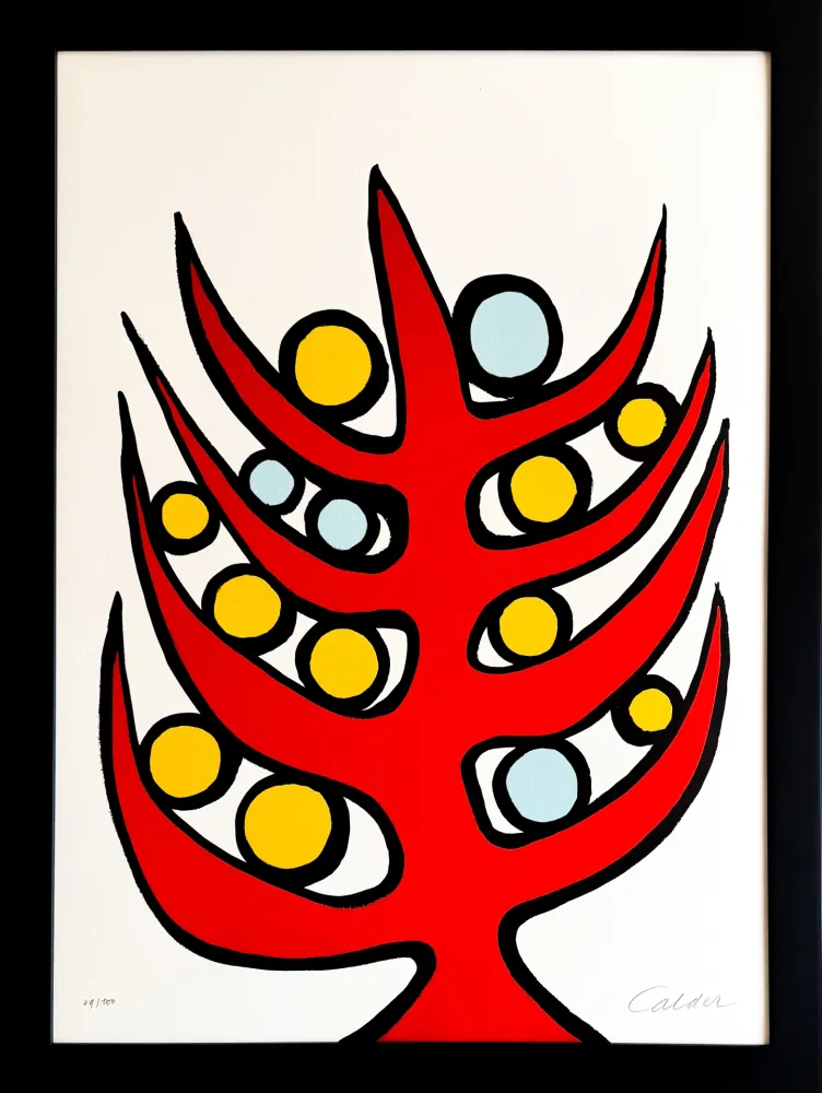 Litografía Calder - L'albero del bene e del male