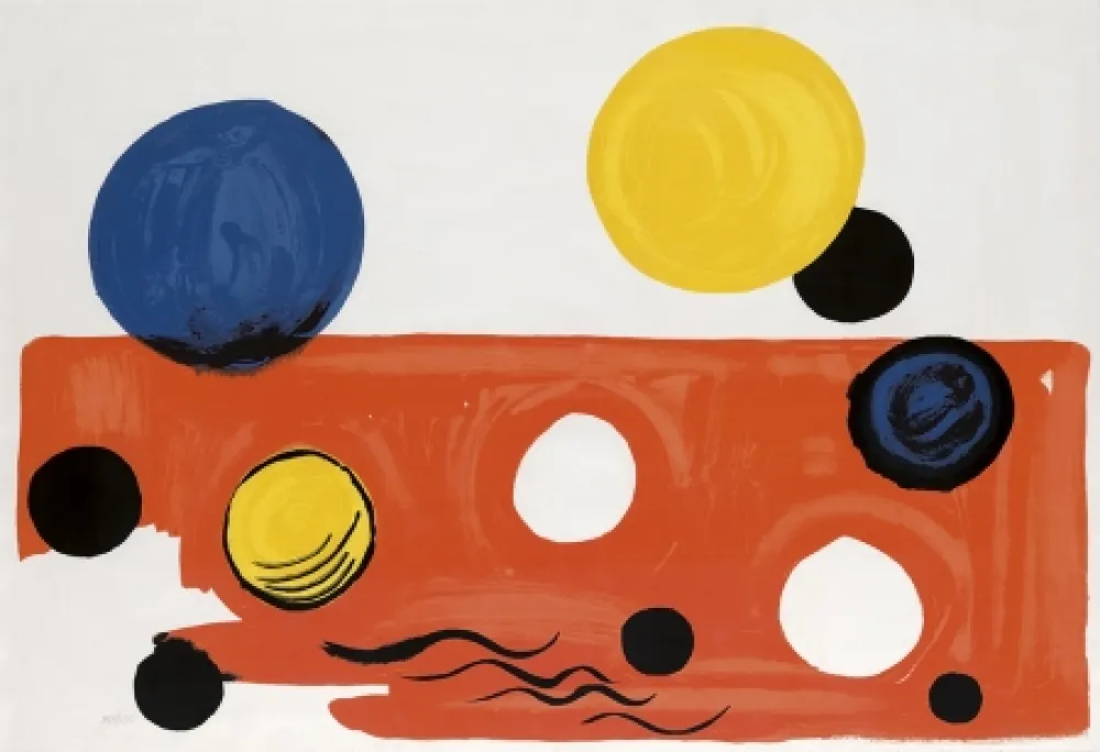 Litografía Calder - Landscape