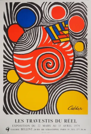 Libro Ilustrado Calder - Les Travestis du Réel