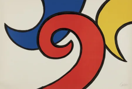 Litografía Calder - Les Vagues #21 (The Waves)