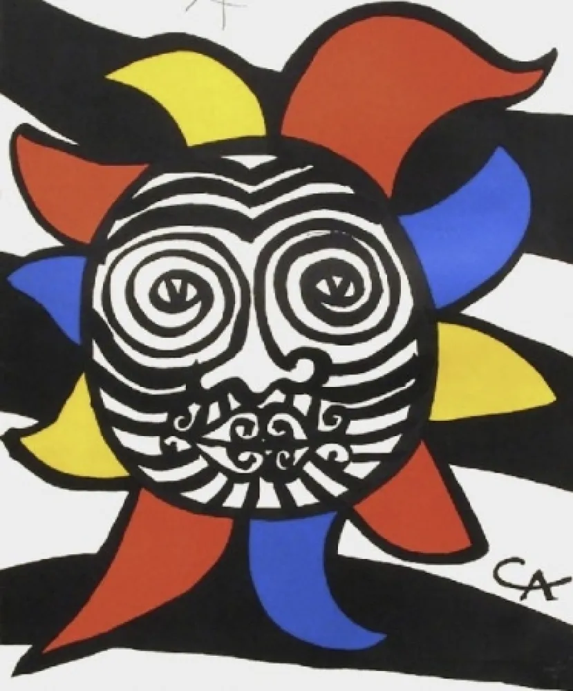 Litografía Calder - Sans