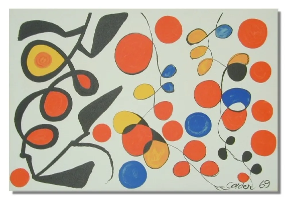 Litografía Calder - Spring Carnival