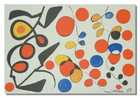 Litografía Calder - Spring Carnival