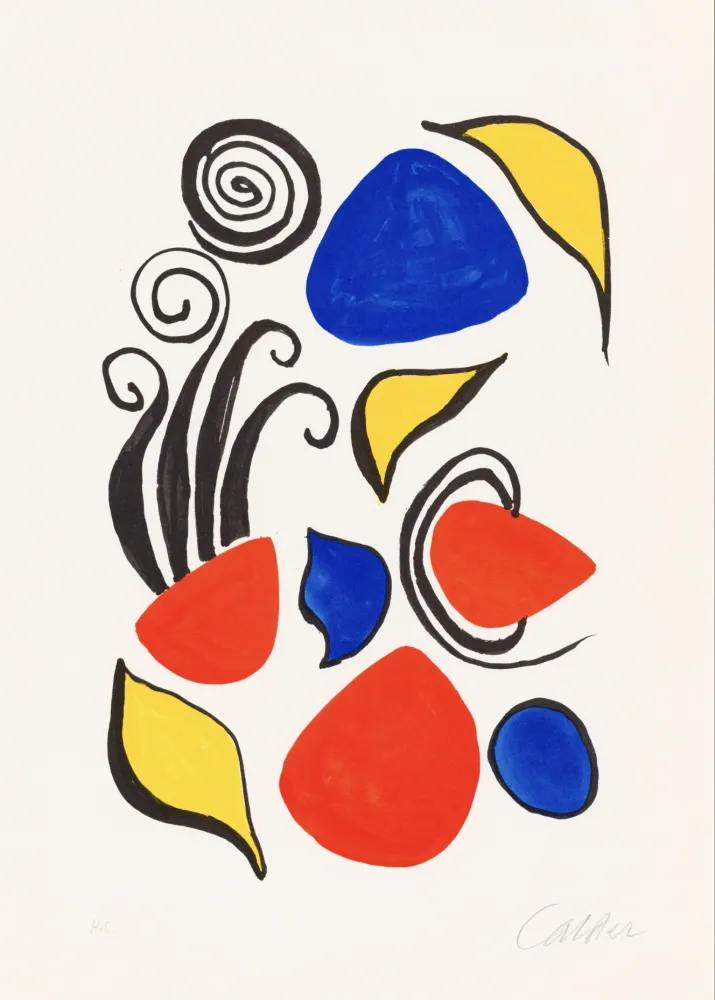 Litografía Calder - Untitled
