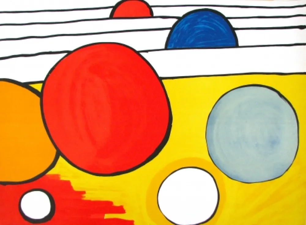 Litografía Calder - Untitled