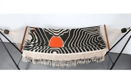 Múltiple Calder - Zebra Hammock: Soft Sculpture (Hamaca) 