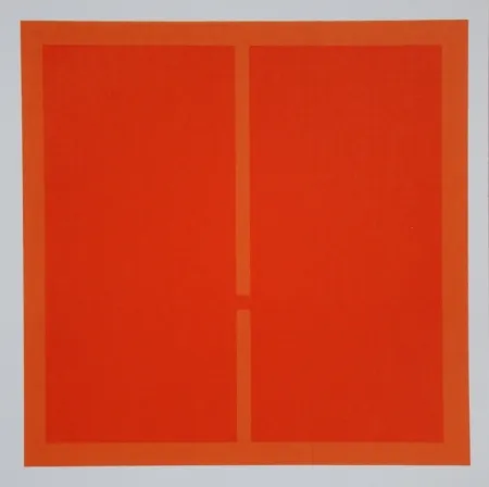 Serigrafía Calderara - Composition