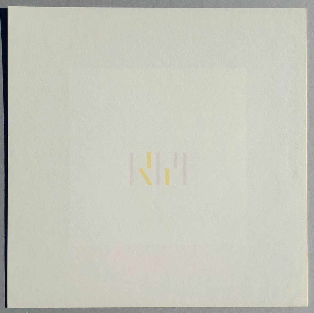 Serigrafía Calderara - Composizione ritmata