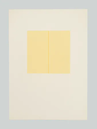 Serigrafía Calderara - E poi (Tav. 1)