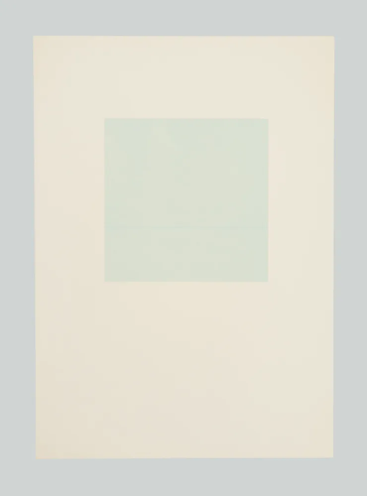 Serigrafía Calderara - E poi (Tav. B)