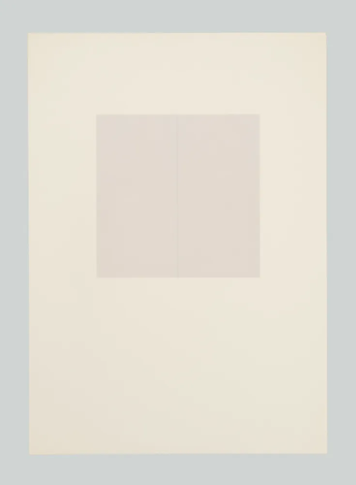 Serigrafía Calderara - E poi (Tav. E)