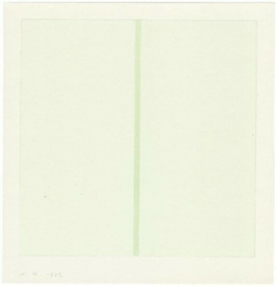 Serigrafía Calderara - Lens Fine Art - Tav. 1