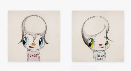 Múltiple Calleja - Once in my life (diptych)